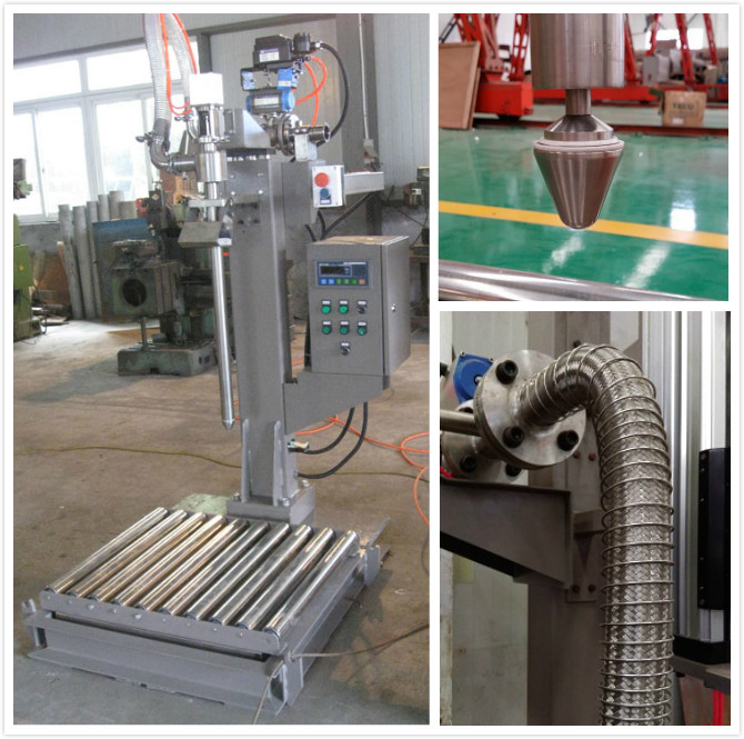 Automatic drum filling line