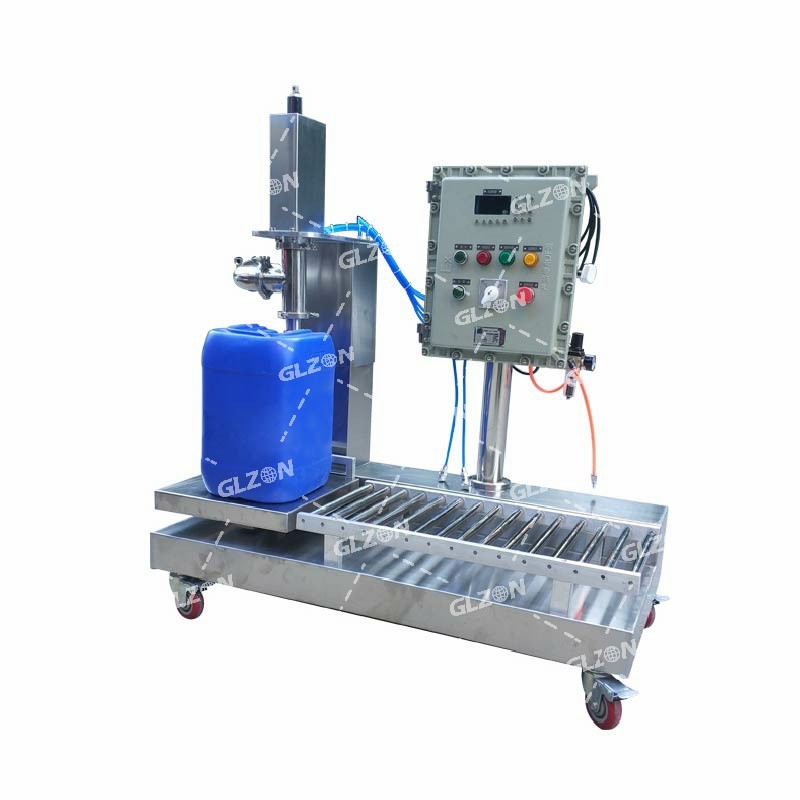 化工灌裝機,200L灌裝機,涂料油漆灌裝機,潤滑油灌裝機