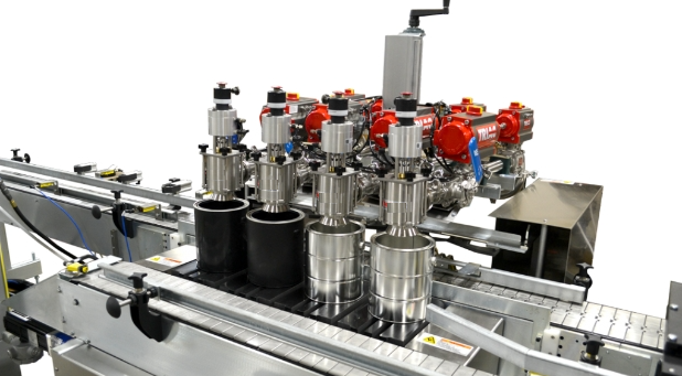 Multi-head net weight filler