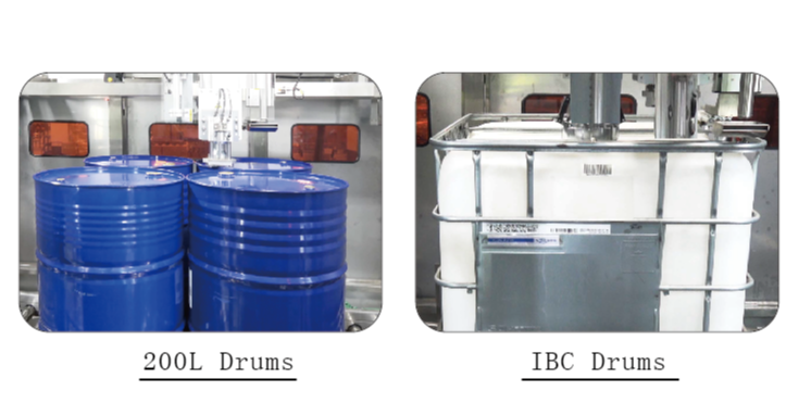 Dual-station drum filling system