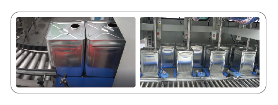 Automatic drum filling machine