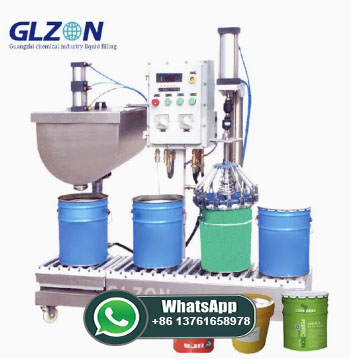 Fully Automatic Corrosive Liquid Barrel Filling Machine for 30L Barrel Filling Machine