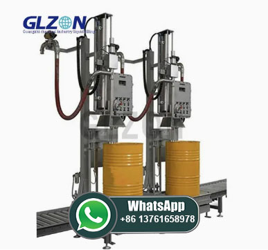 Automatic Mouth-Finding Filling Machine Is Suitable for Ink Solvent/Polyurethane Filling Drum Filling Machine