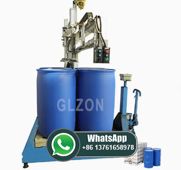 High-Precision Customized Semi-Automatic Chemical Liquid Weighing and Filling Machine for 100L-1000L Weighing and Filling Machine