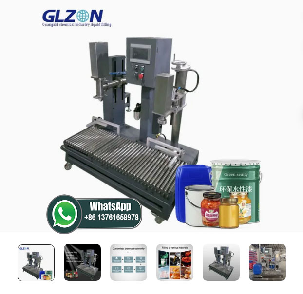 Plastic Pails Filling Machine