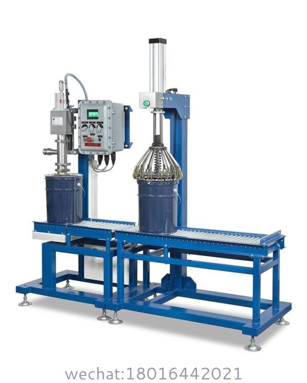 Semi-Automatic Steel Pail Filling Machine