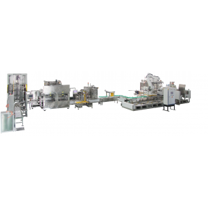 20升全自動分桶 上蓋 壓蓋 碼垛 涂料灌裝機