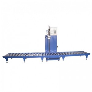 固化劑灌裝機 200L鐵桶灌裝設(shè)備全自動灌裝封口一體機200L鐵桶灌裝設(shè)備