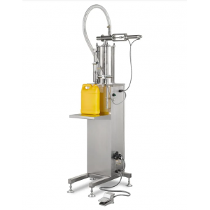 SINGLE HEAD SEMI AUTO VOLUMETRIC FILLING MACHINE