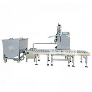 大桶稱重醬料灌裝機(jī)