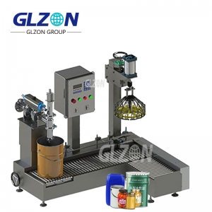 Semi Automatic Paint Filling Machine 5&ndash; 25kg for Paint, Coating, and Resin