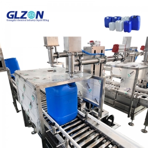 Auto Inline Petrochemical 20L Pail/Tin Weight Filling Machine