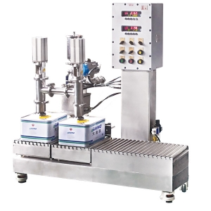 Two-Filling nozzle Curing Agent Filling Machine - Explosion-proof 20kg Filler
