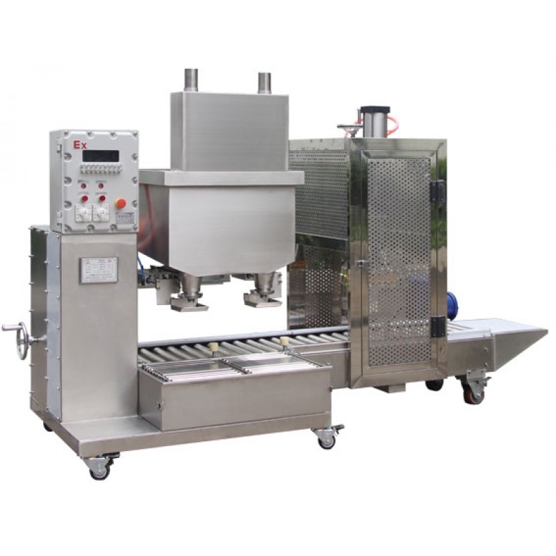 雙頭自動涂料灌裝機自動壓蓋