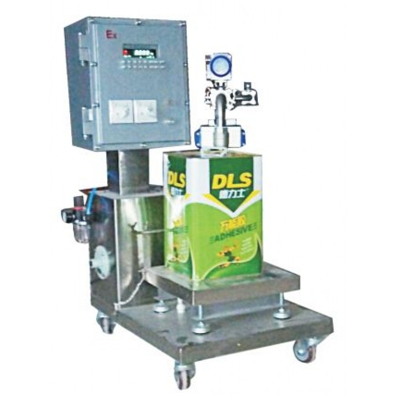 溶劑、香蕉水、稀釋劑稱重灌裝機(jī)