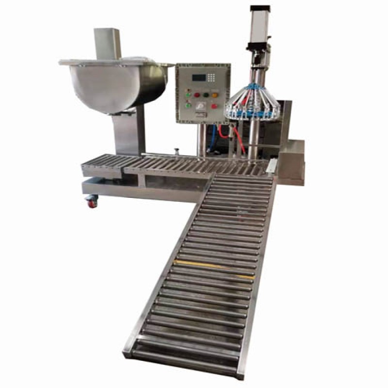 自動(dòng)壓蓋型油漆、涂料、油墨自動(dòng)灌裝機(jī)