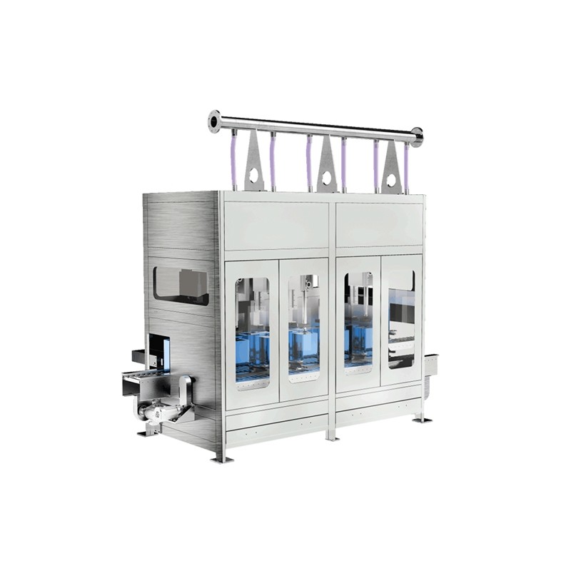 液體肥料灌裝機(jī) 稱重式六頭食用油灌裝機(jī)