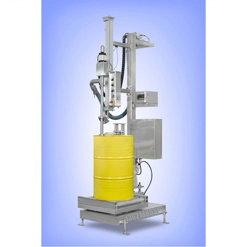 200L自動貼標桶裝站 瀝青桶裝站