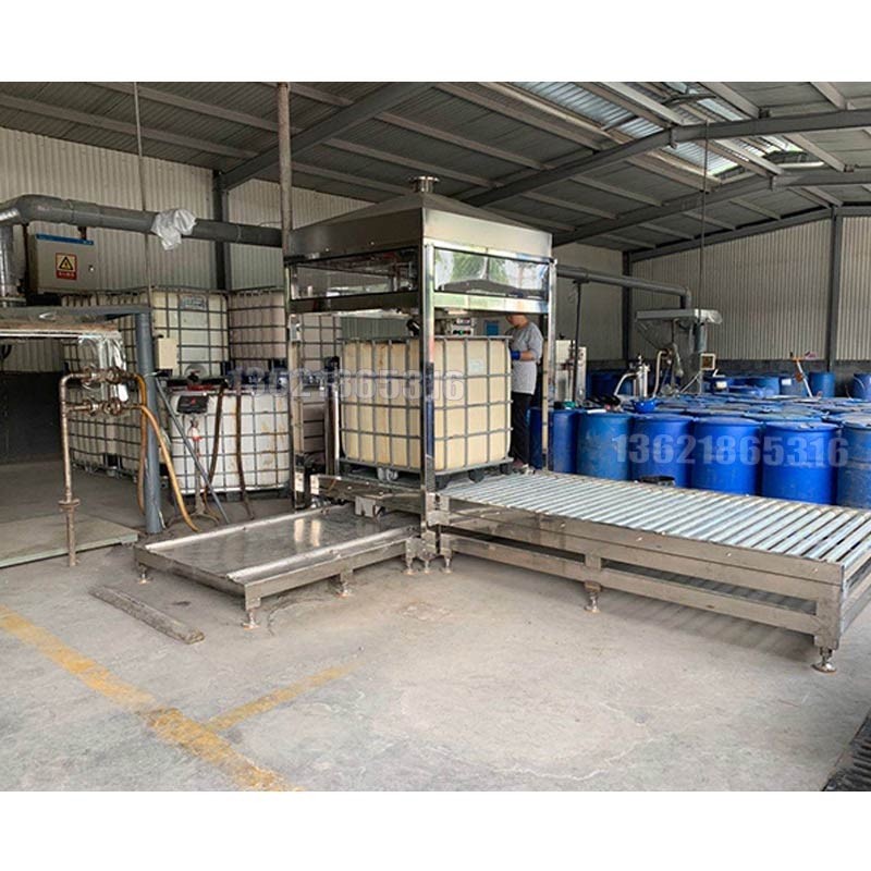 水包砂壓蓋機-800L-IBC噸桶稱重計量壓蓋機