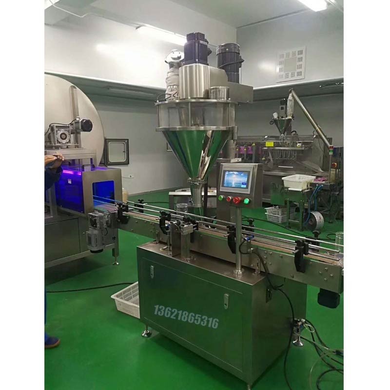 雙槍雙計(jì)量壓蓋機(jī)_2L麻醬壓蓋機(jī)制造工廠