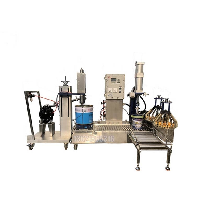 ?防水涂料建材膠水全自動包裝機(jī)灌裝機(jī)