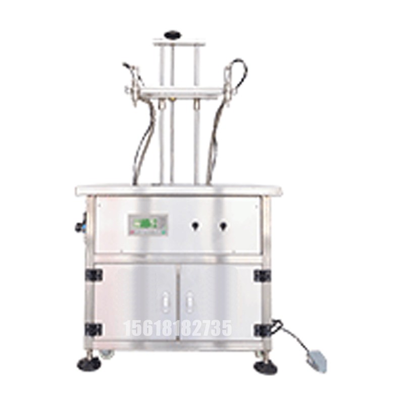 半自動雙頭油類灌裝機(jī)