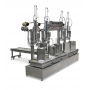 Fully Automatic Four-Station Resin Pails Filling Machine for 30L
