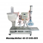 Easy to Operate Semi-Auto Chemical Pail Filling Machine for Paint with a Cap